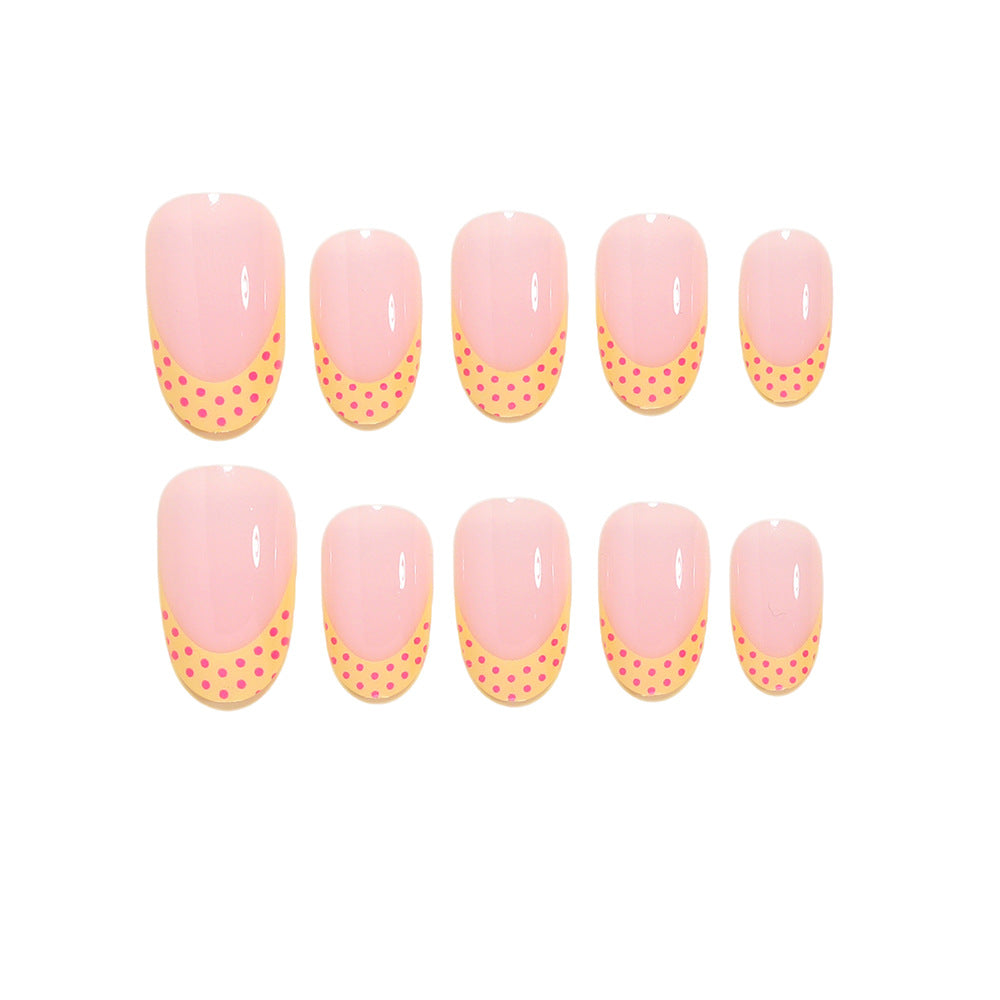 Chic Polka Dot Nail Design Bowlift
