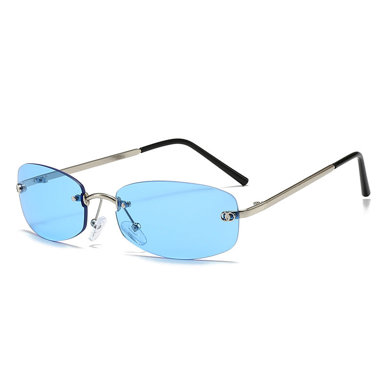 Sleek Modern Rectangle Sunglasses