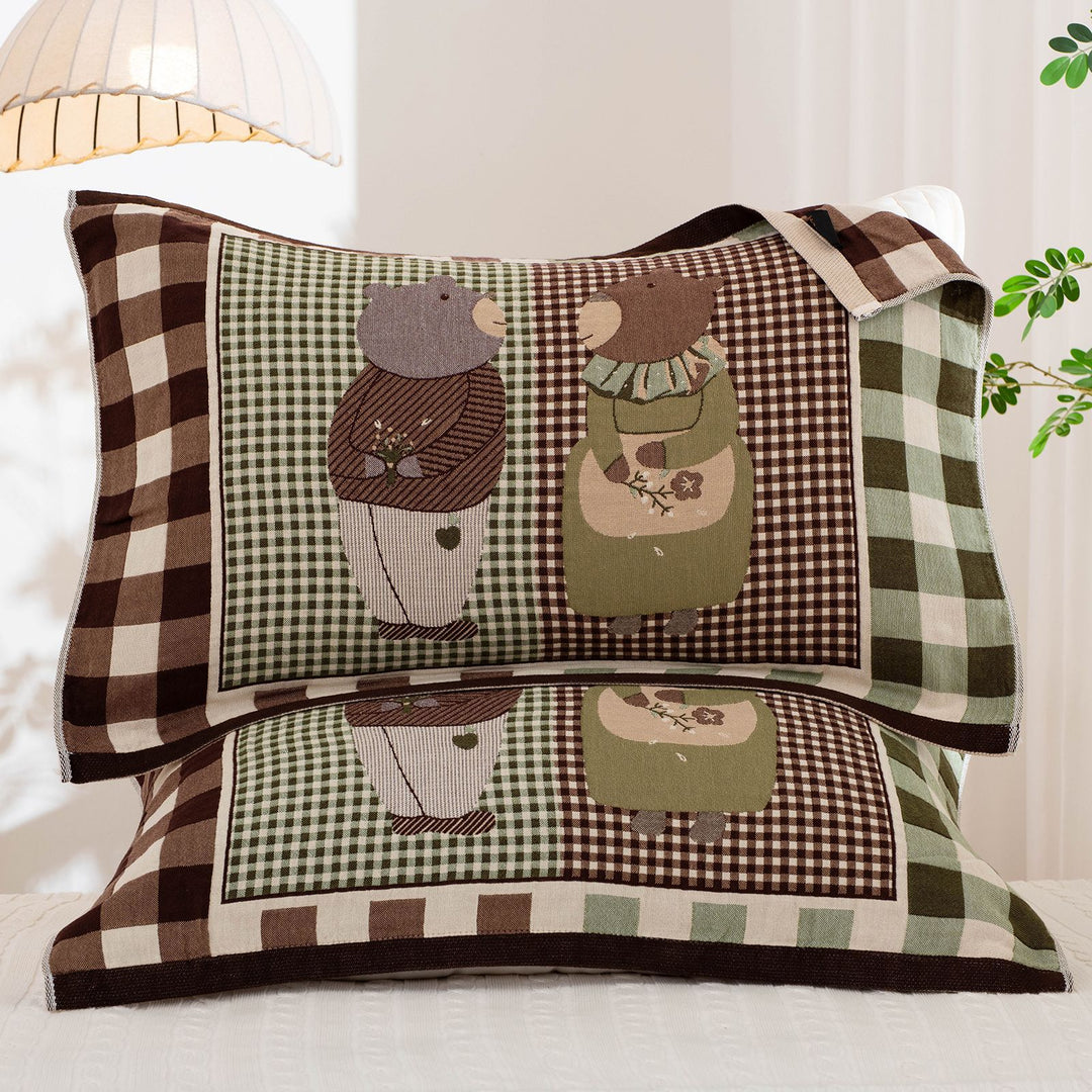 Women's pillowcase with cute dinosaur motif Bowlift