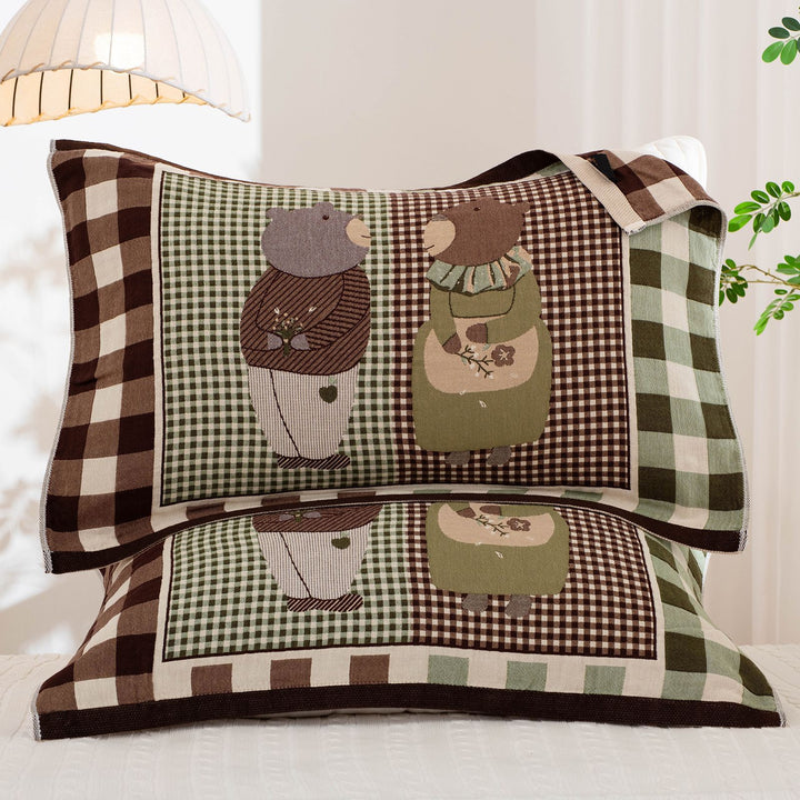 Women's pillowcase with cute dinosaur motif Bowlift