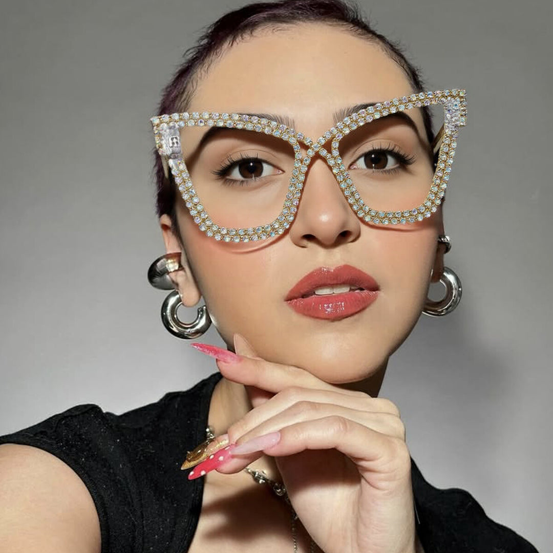 Ladies sunglasses with glamorous crystal embellishments Bowlift