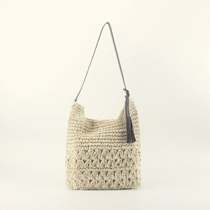 Handcrafted Hobo Bag Made of Natural Material Bowlift