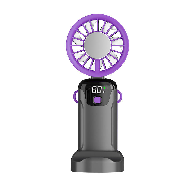 Unisex Portable Rechargeable Handheld Fan Bowlift