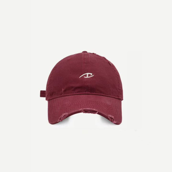 Women's Distressed Casual Baseball Cap Bowlift