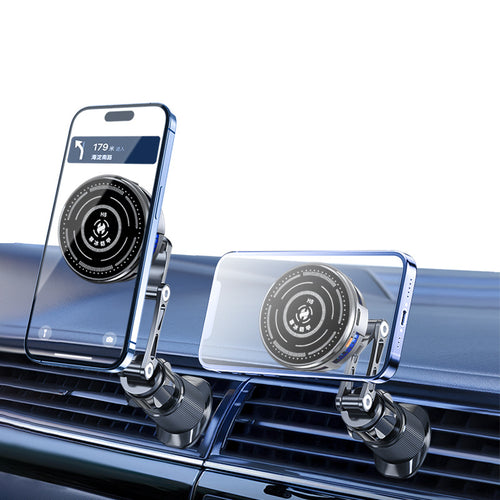 Unisex Multifunctional Car Air Fan with Magnetic Mount Bowlift