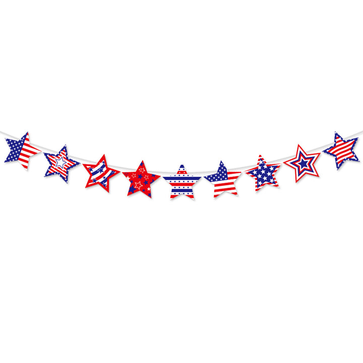 Unisex nan multi-layered fan garland made of paper for party and window decoration Bowlift