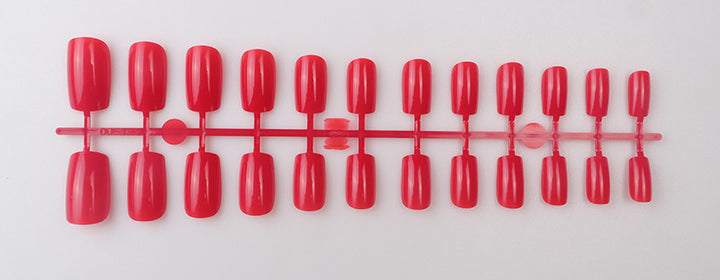 Natural Glossy Press-On Nail Tips Bowlift