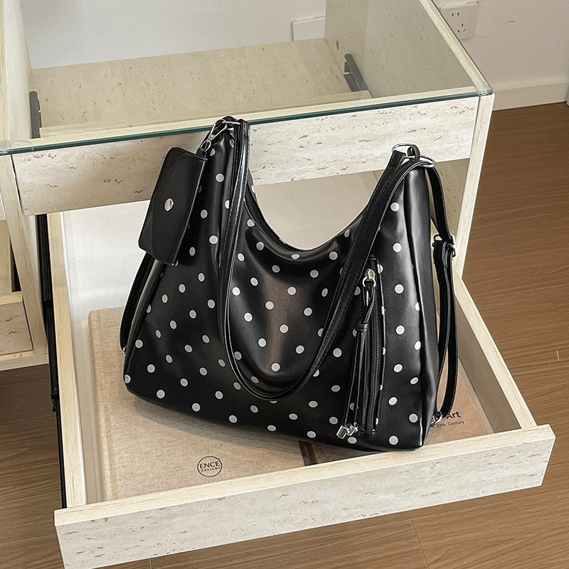 WoPolka Dot Tote Bag Bowlift