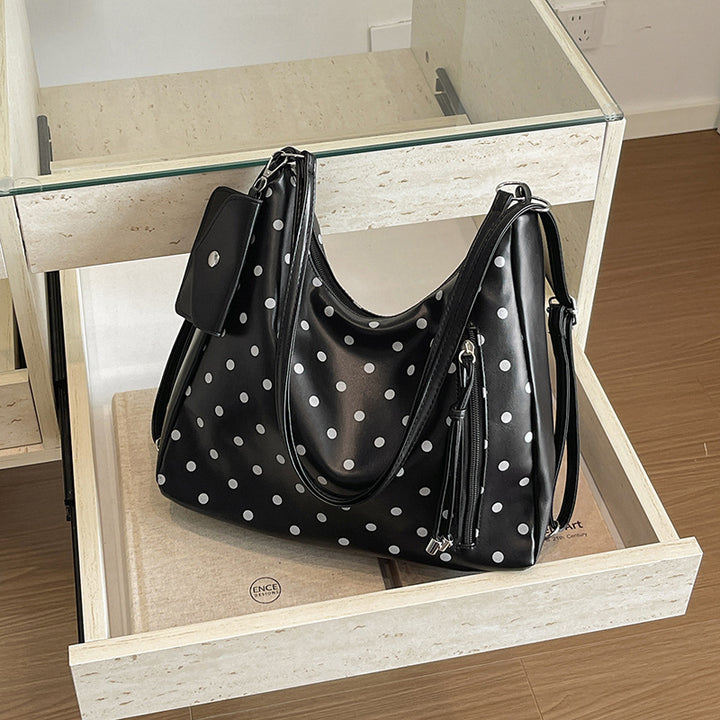 WoPolka Dot Tote Bag Bowlift