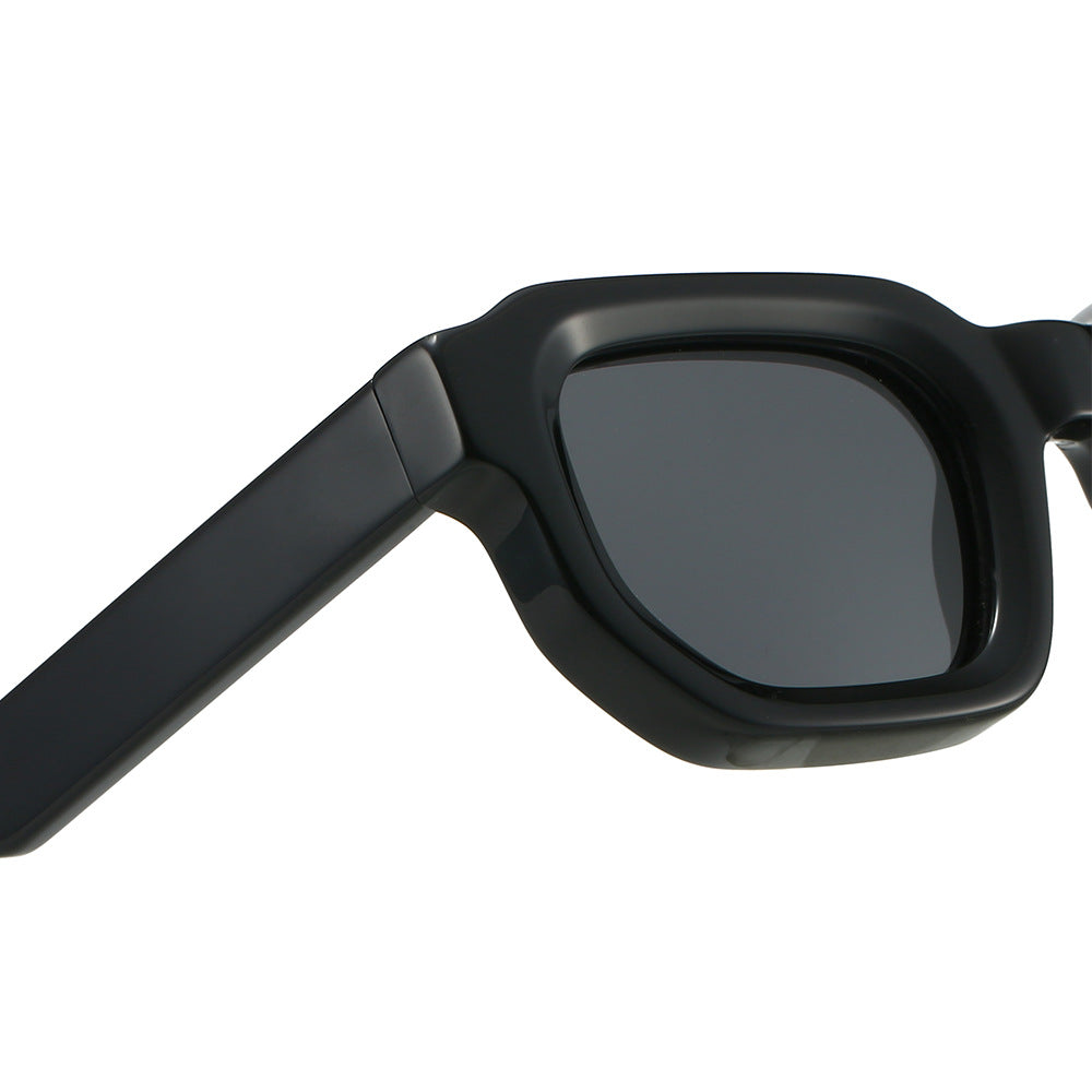 Women's modern sunglasses with square frame and UV protection Bowlift