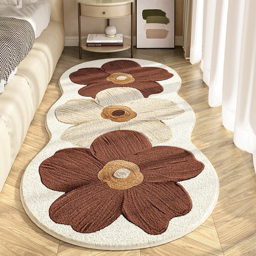 Floral Shaped Memory Foam Runner