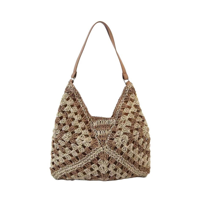 Macrame Shoulder Bag in Modern Design Bowlift