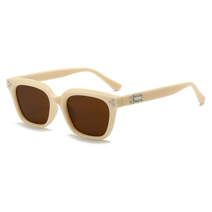 Oversized Retro Square Sunglasses