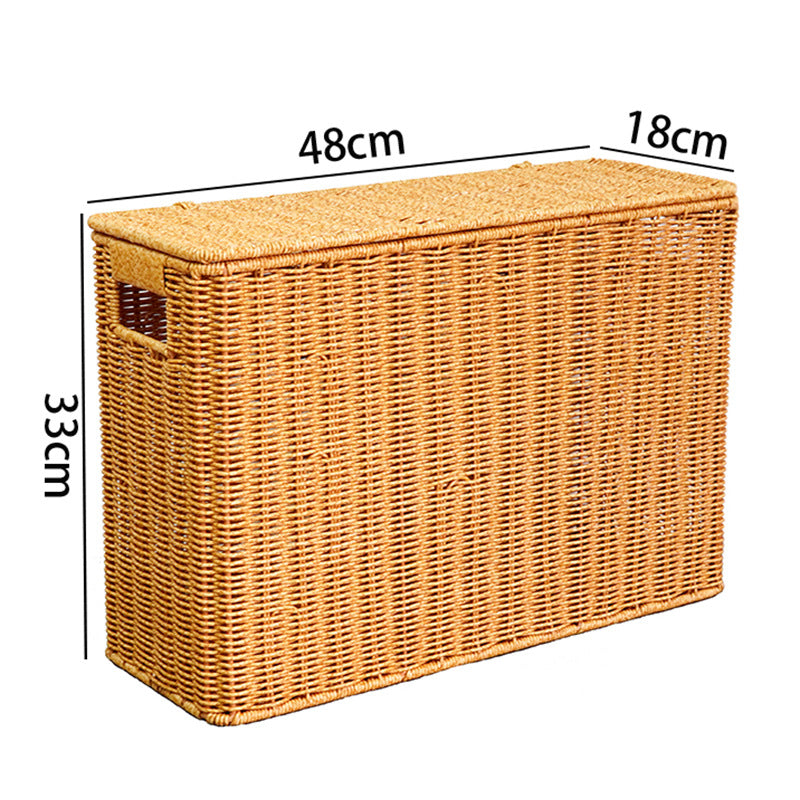Versatile Wicker Organizer Basket Bowlift