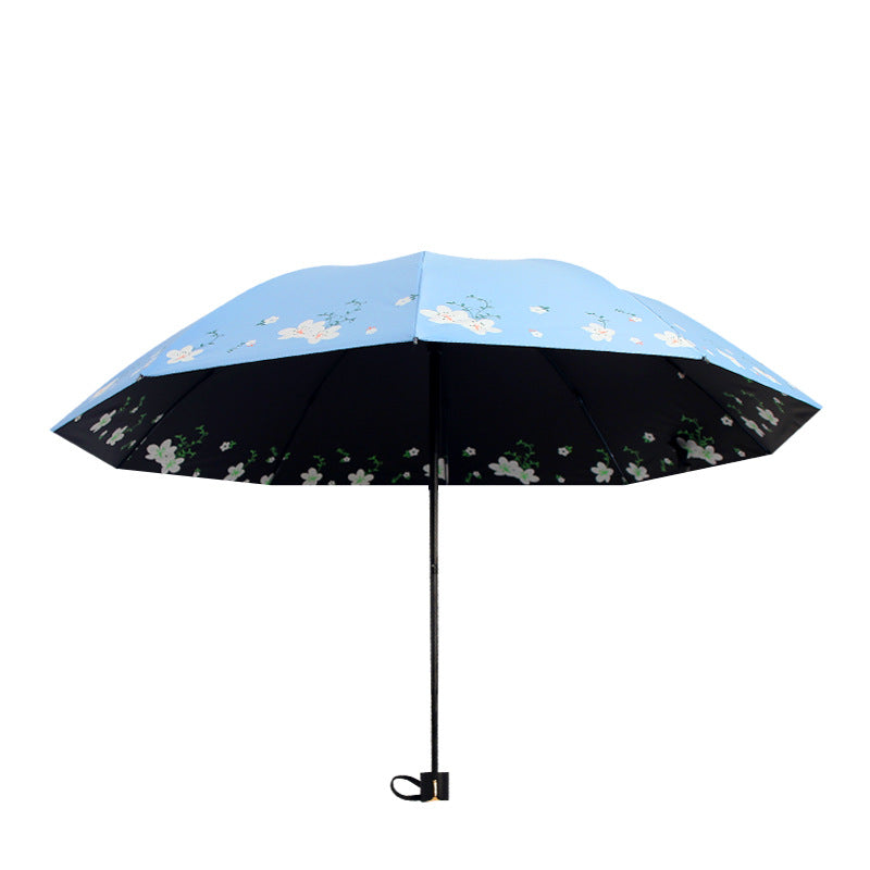 Ladies Artfully Designed Umbrella Bowlift