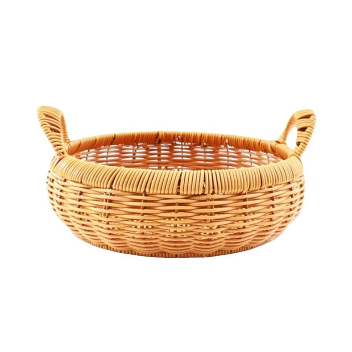 Women's storage basket with handle made of willow Bowlift