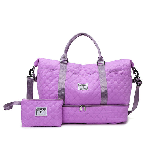 Quilted Multi-Purpose Travel Duffel