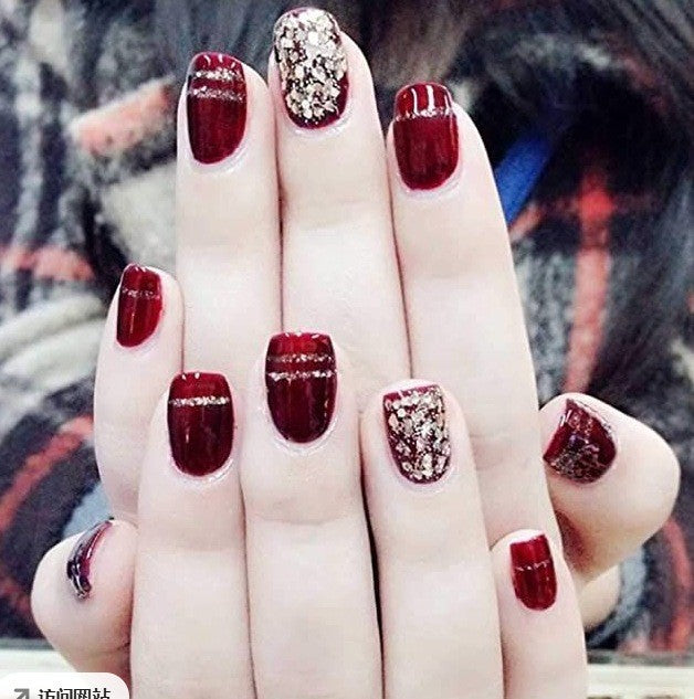 Glamorous Acrylic Nail Extensions Bowlift
