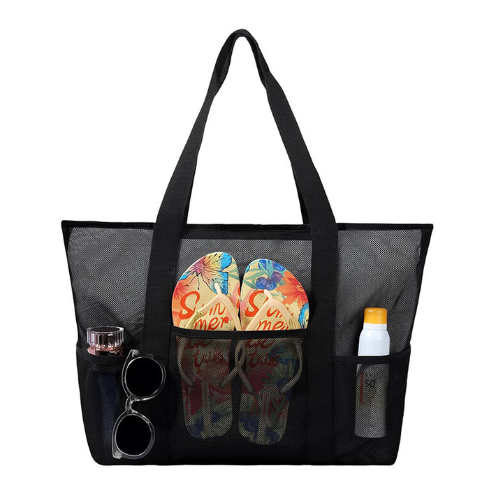 Multifunctional beach bag with practical mesh pockets Bowlift