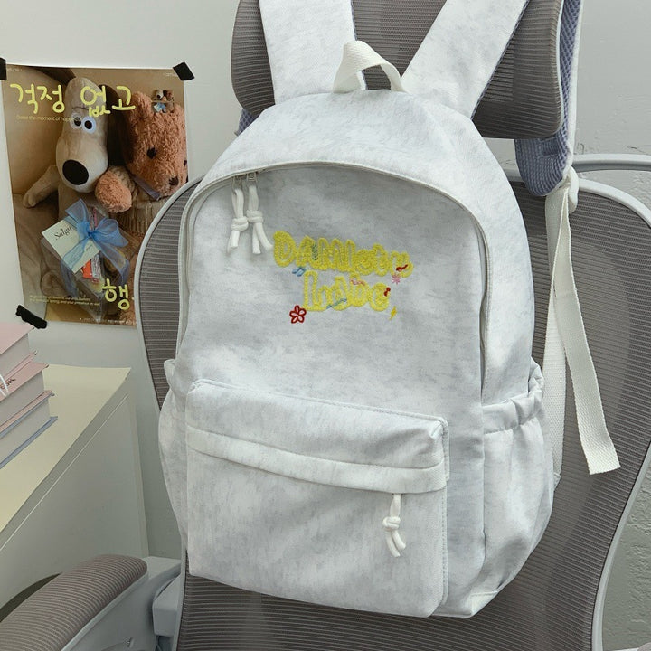 Creative Embroidered Backpack Bowlift