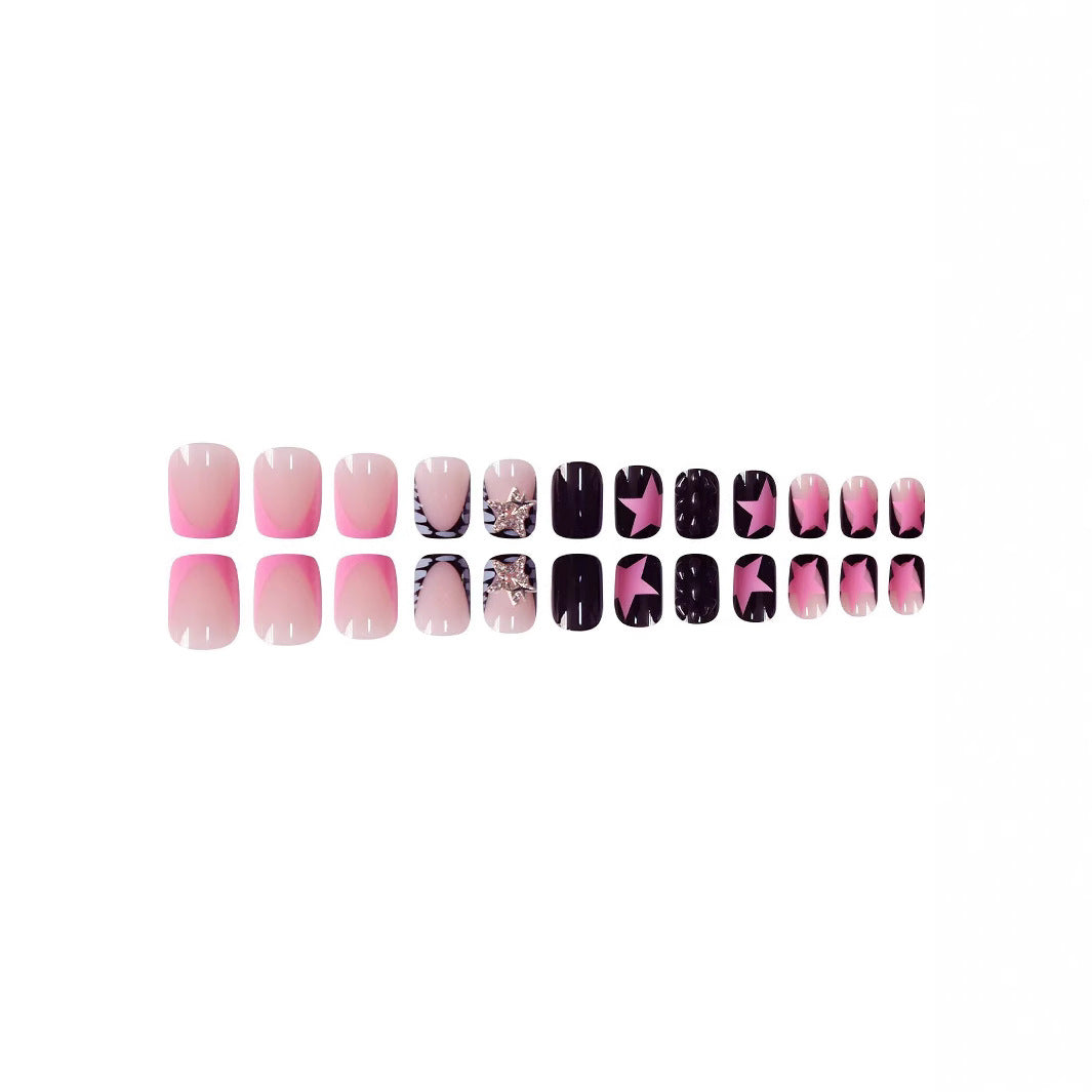 Glamorous Press-On Nail Art Bowlift