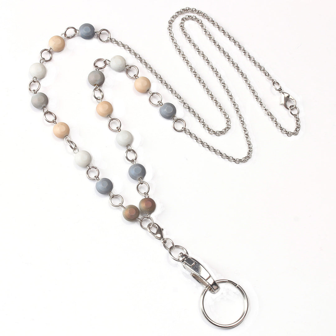 Beaded Keychain Lanyard Holder Bowlift