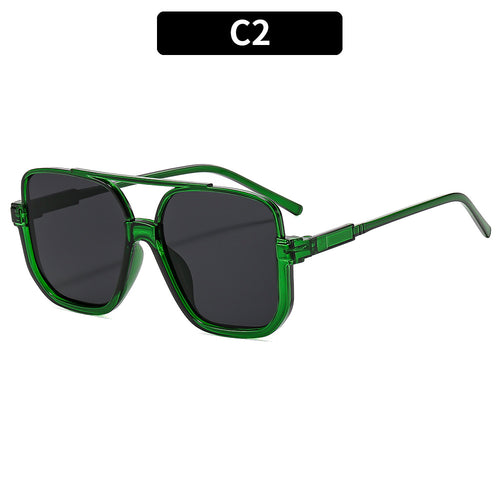 Contemporary Oversized Square Sunglasses
