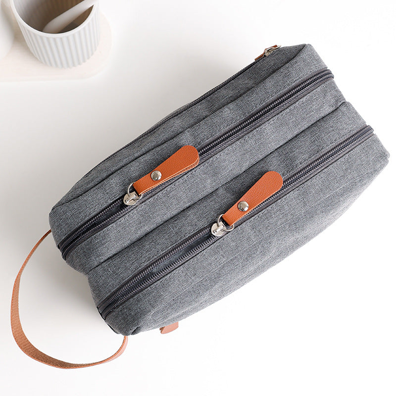 Multi-Compartment Travel Toiletry Organizer Bowlift