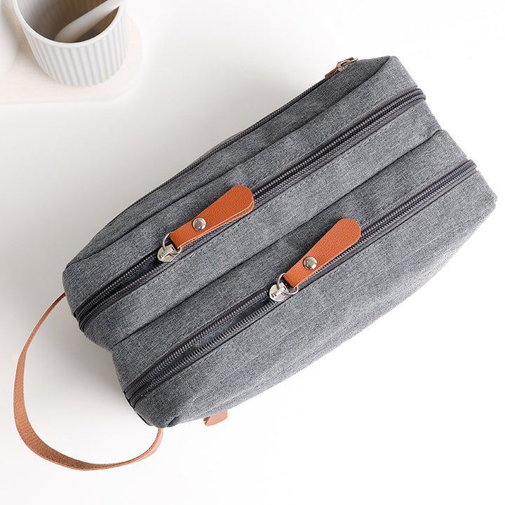 Multi-Compartment Travel Toiletry Organizer Bowlift