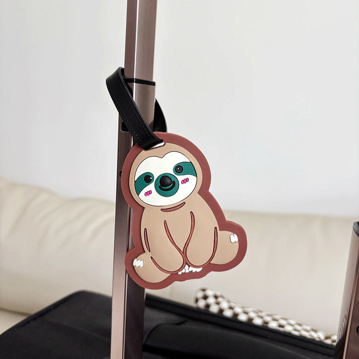 Cute Sloth-Shaped Luggage Tag Bowlift