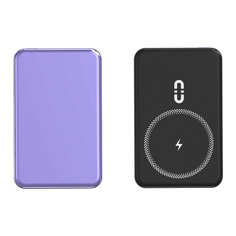 Magnetic power bank with wireless fast charging function and LED display Bowlift