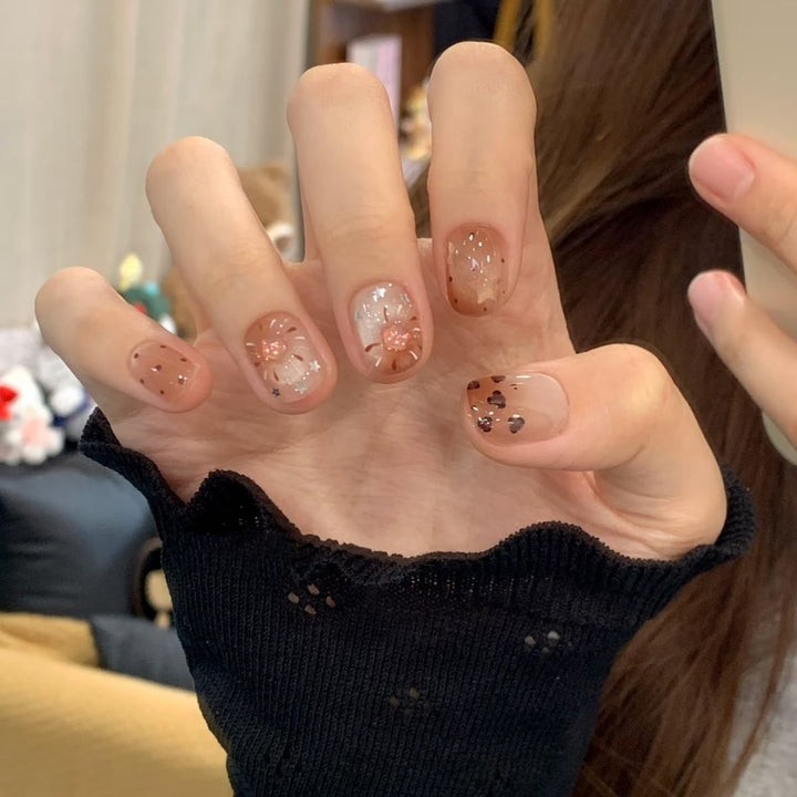 Premium Ocean-Inspired Press-On Nail Extensions Bowlift