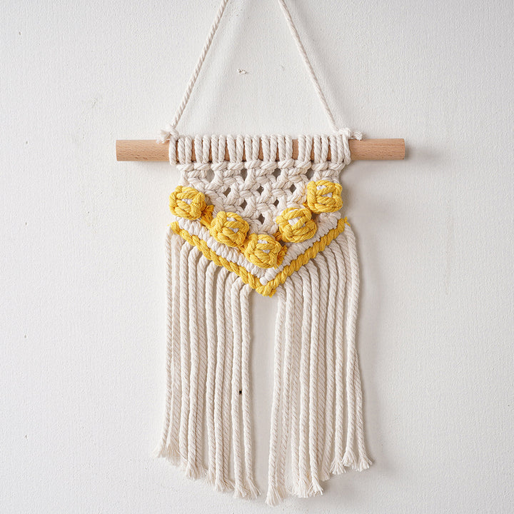 Macrame Wall Hanging Art Piece Bowlift