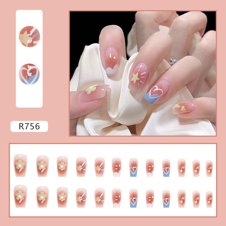 Artful Nail Tips Design Bowlift
