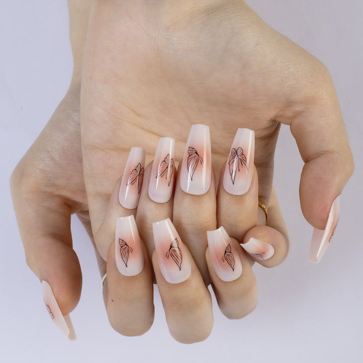 Elegant and Natural Nail Decoration Bowlift