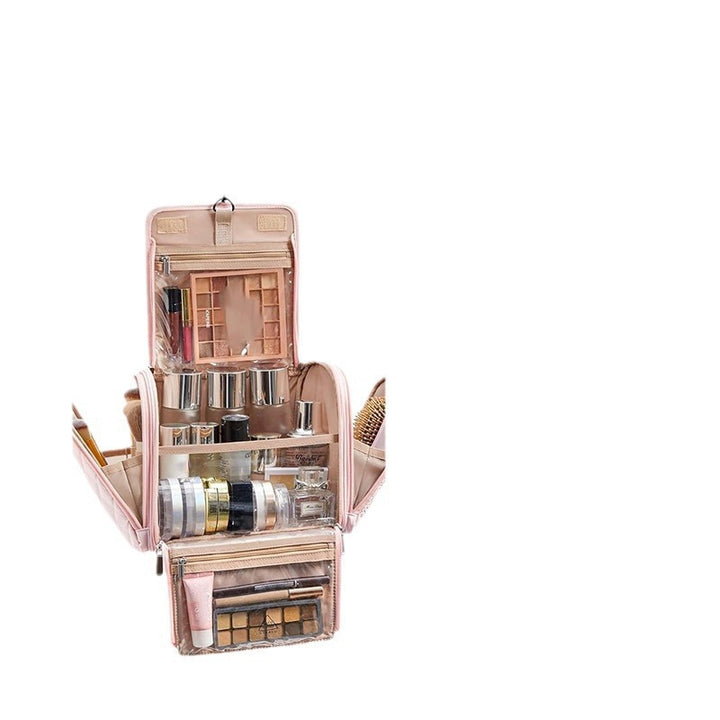 Cosmetic storage bag with removable hook Bowlift