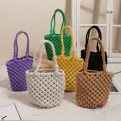 Handmade Macrame Shopping Bag Bowlift
