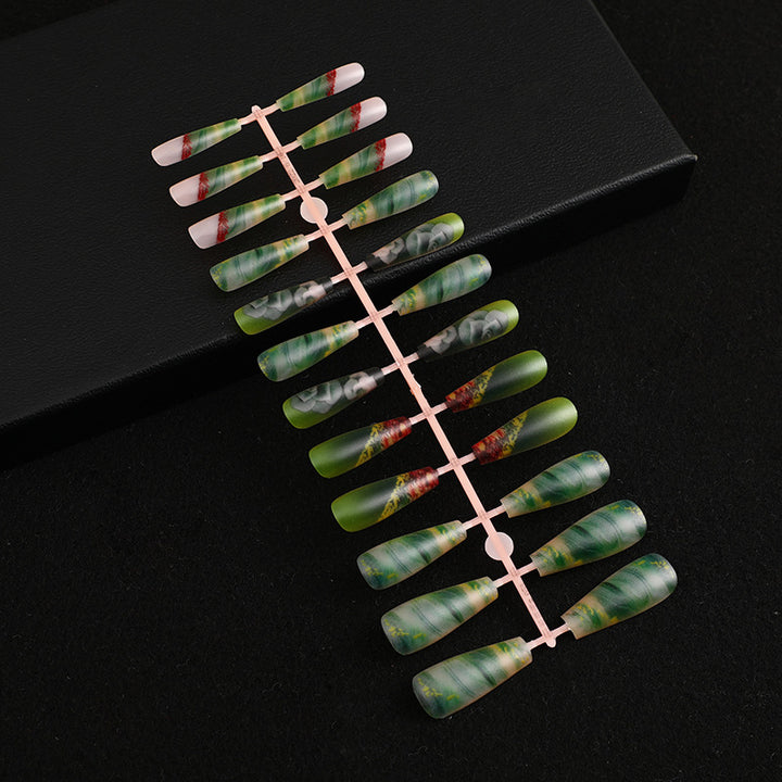Creative botanical style art nails Bowlift