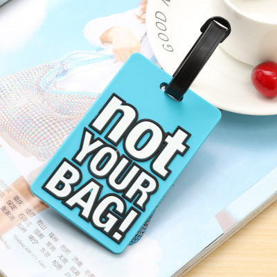 Unisex Luggage Tag with Custom Message Bowlift