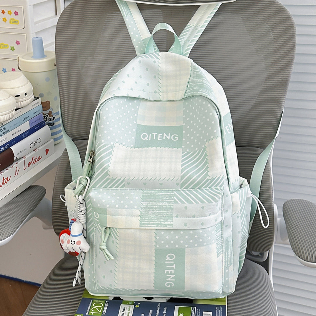 Patterned Casual Backpack