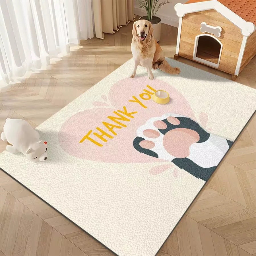 Playful Pet-Themed Area Rug