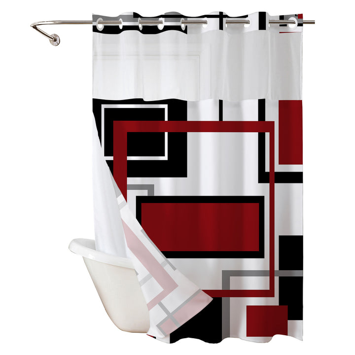 Home Decor Shower Curtain Bowlift