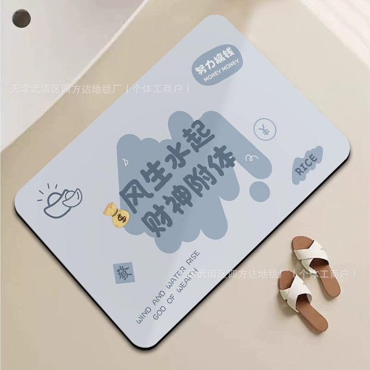 Motivational Kitchen Mat