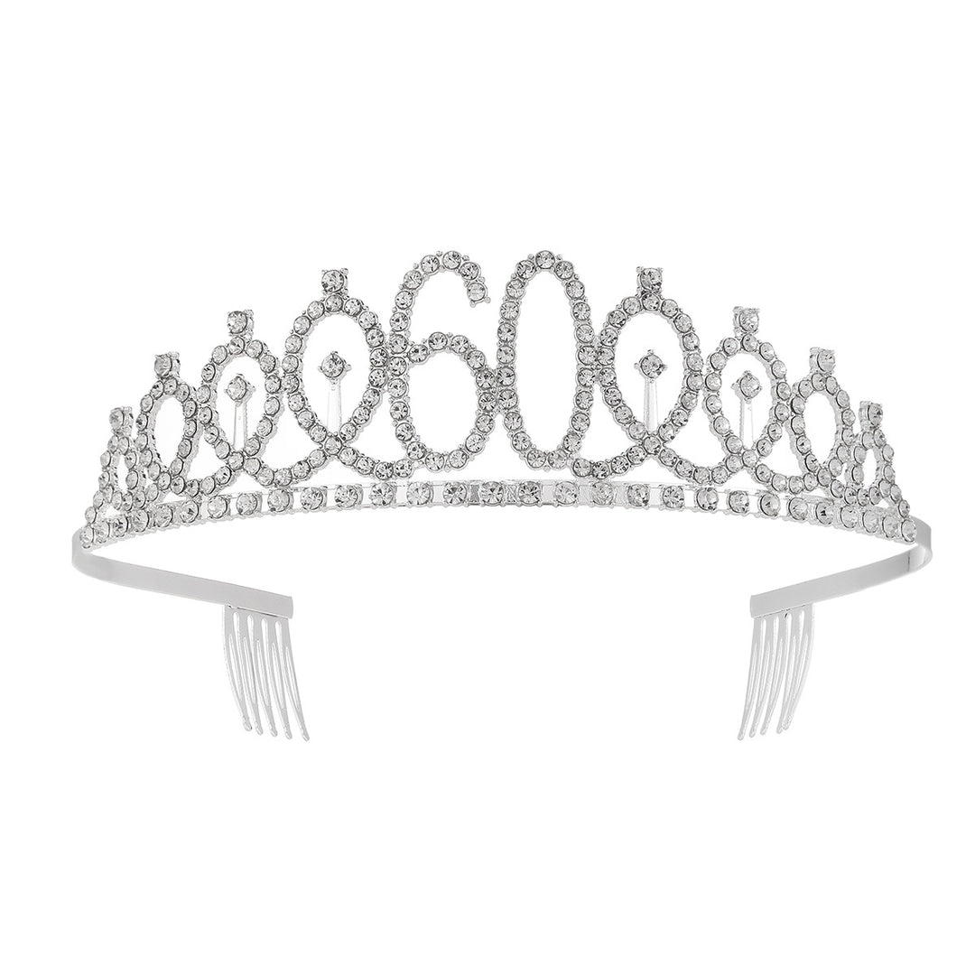 Ladies Glittering Crown with Swarovski Stones Bowlift