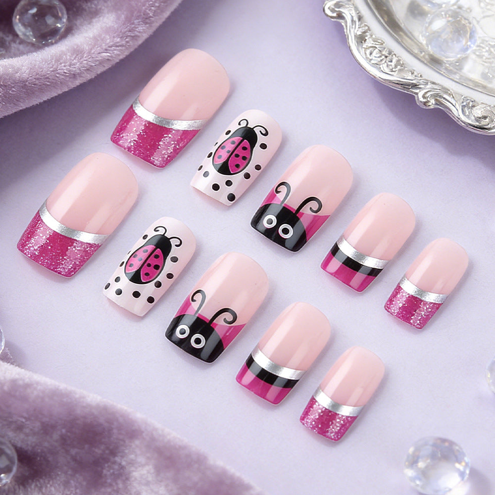 Artistic Ladybug Nail Art Set Bowlift