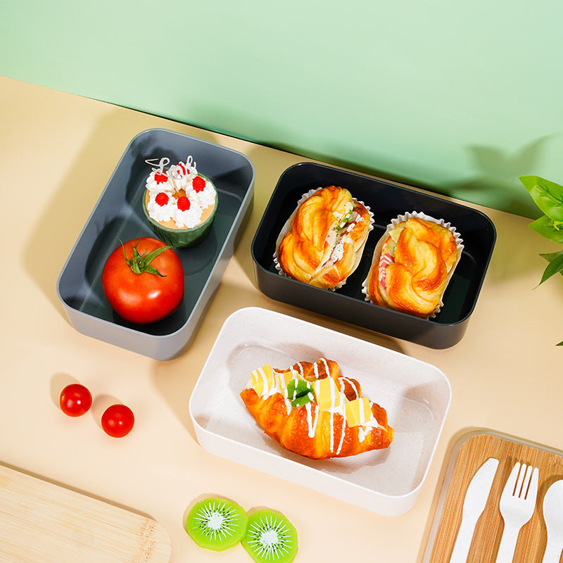 Eco-Friendly Bamboo-Lid Food Storage Container