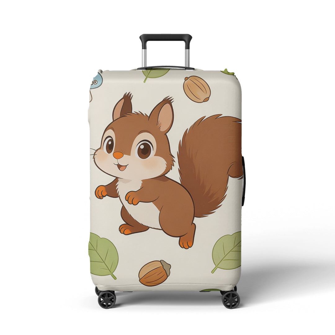 Women's luggage cover with cute Corgi design Bowlift