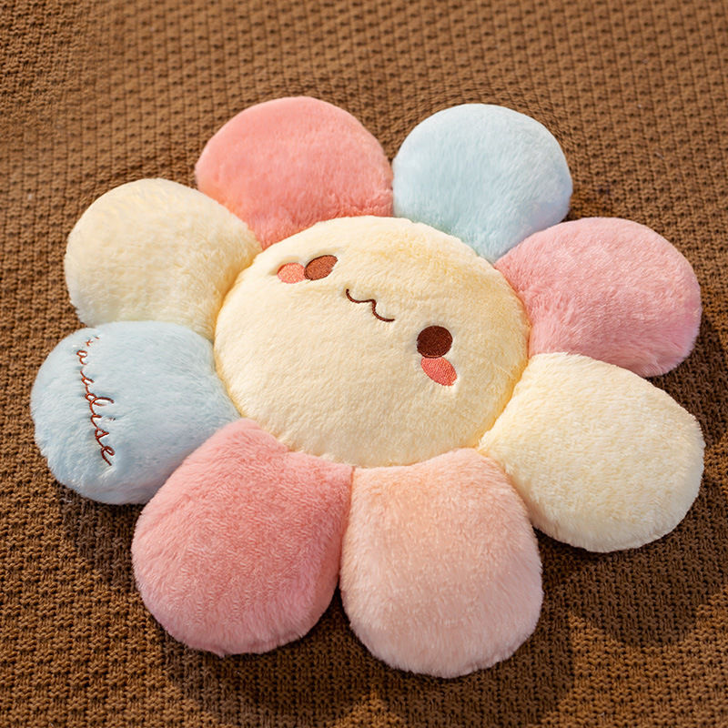 Plush cushion in flower shape Bowlift