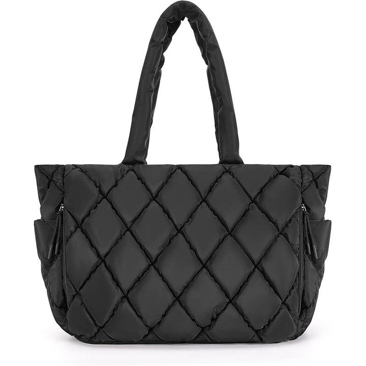 Padded tote bag with multiple compartments Bowlift