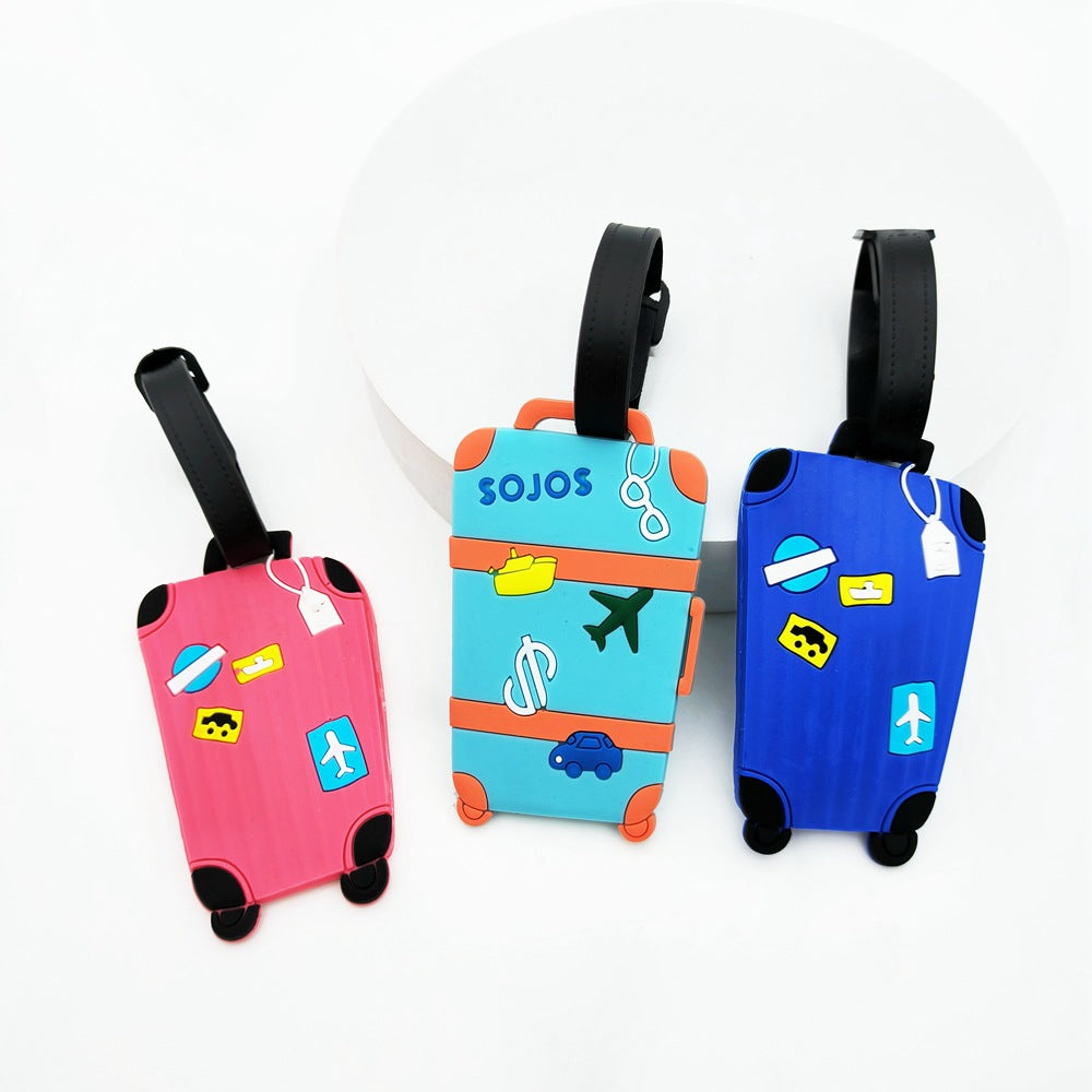 Travel-Themed Luggage Identifier Bowlift